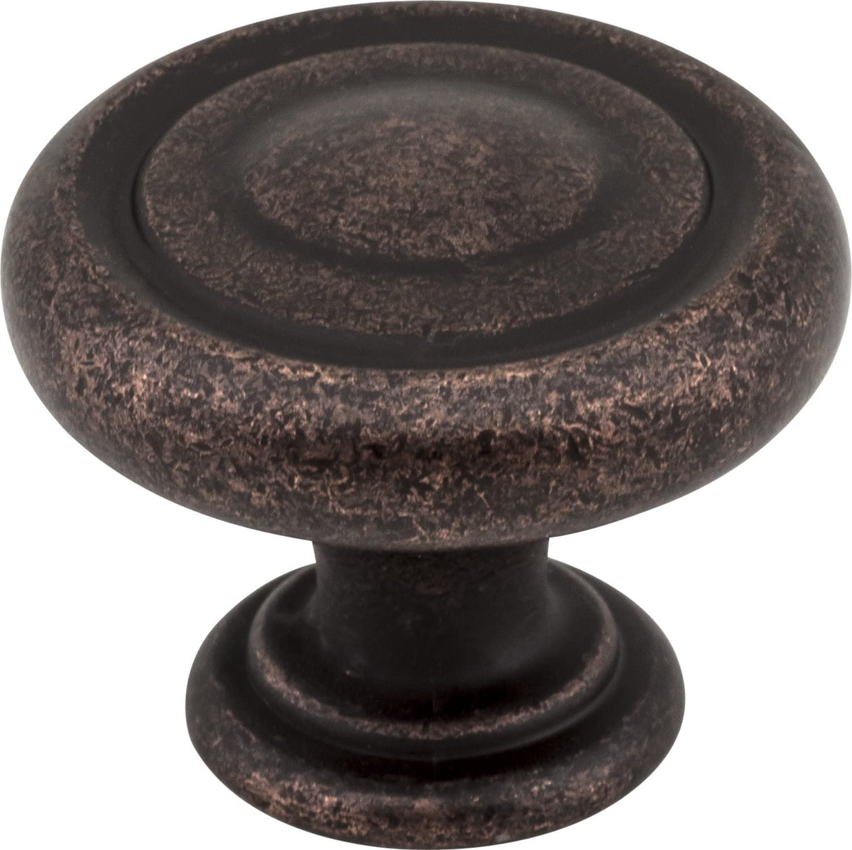 Jeffrey Alexander 117DMAC 1-1/4" Diameter Distressed Oil Rubbed Bronze Bremen 1 Cabinet Knob