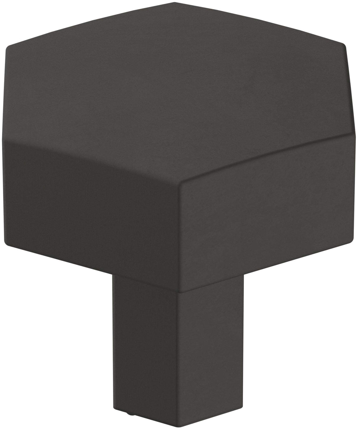 Amerock Cabinet Knob Matte Black 1-1/4 inch (32 mm) Diameter Caliber 1 Pack Drawer Knob Cabinet Hardware