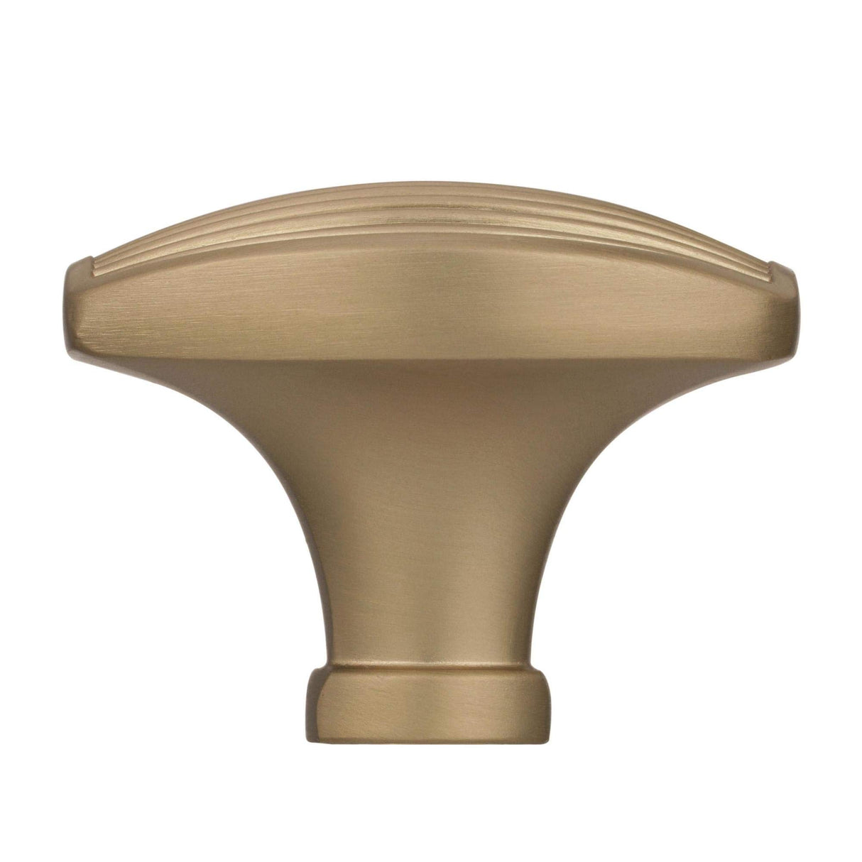 Amerock Cabinet Knob Golden Champagne 1-1/2 inch (38 mm) Length Sea Grass 1 Pack Drawer Knob Cabinet Hardware