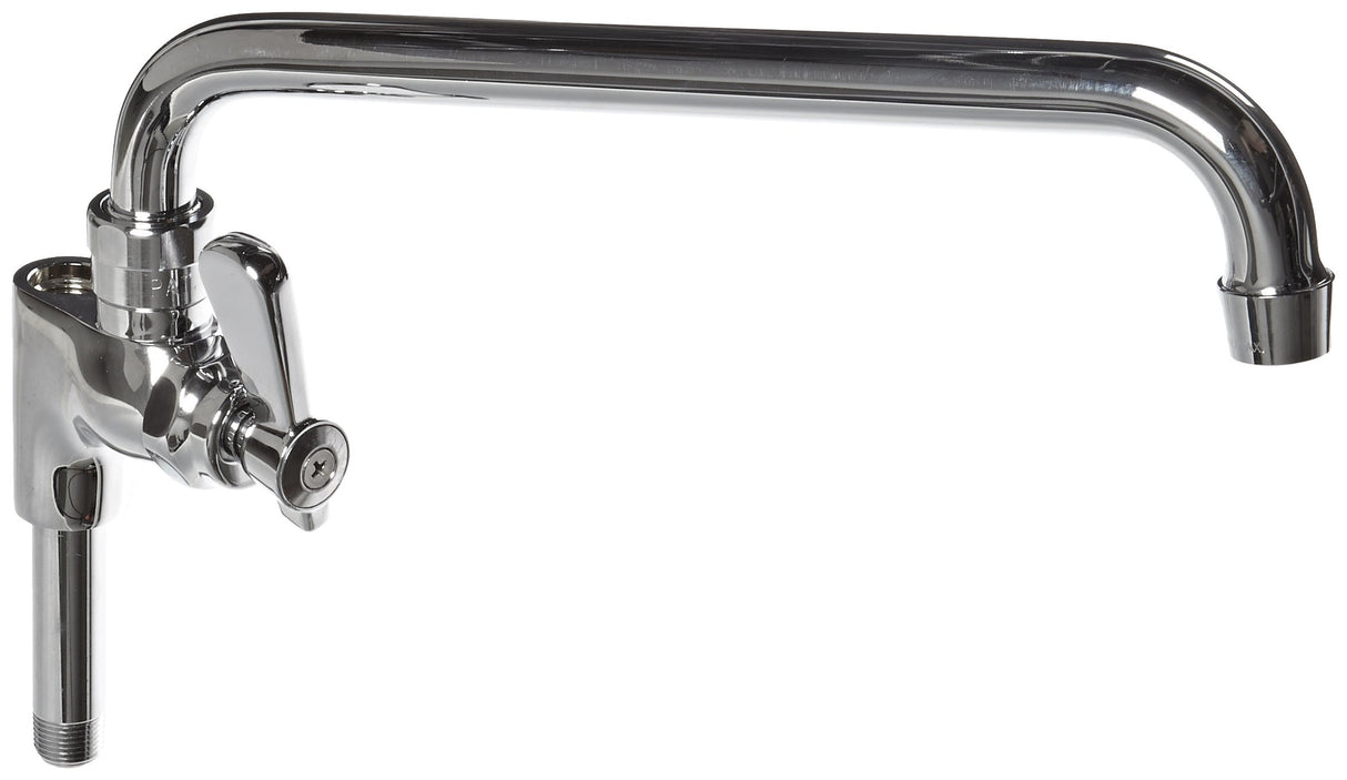 John Boos PB-AD-10LF Low-Lead Add-On Faucet, for ProBowl Sinks, 10" Swing Spout