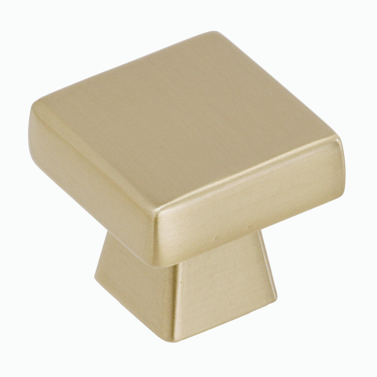Amerock Cabinet Knob Golden Champagne 1-3/16 inch (30 mm) Length Blackrock 1 Pack Drawer Knob Cabinet Hardware