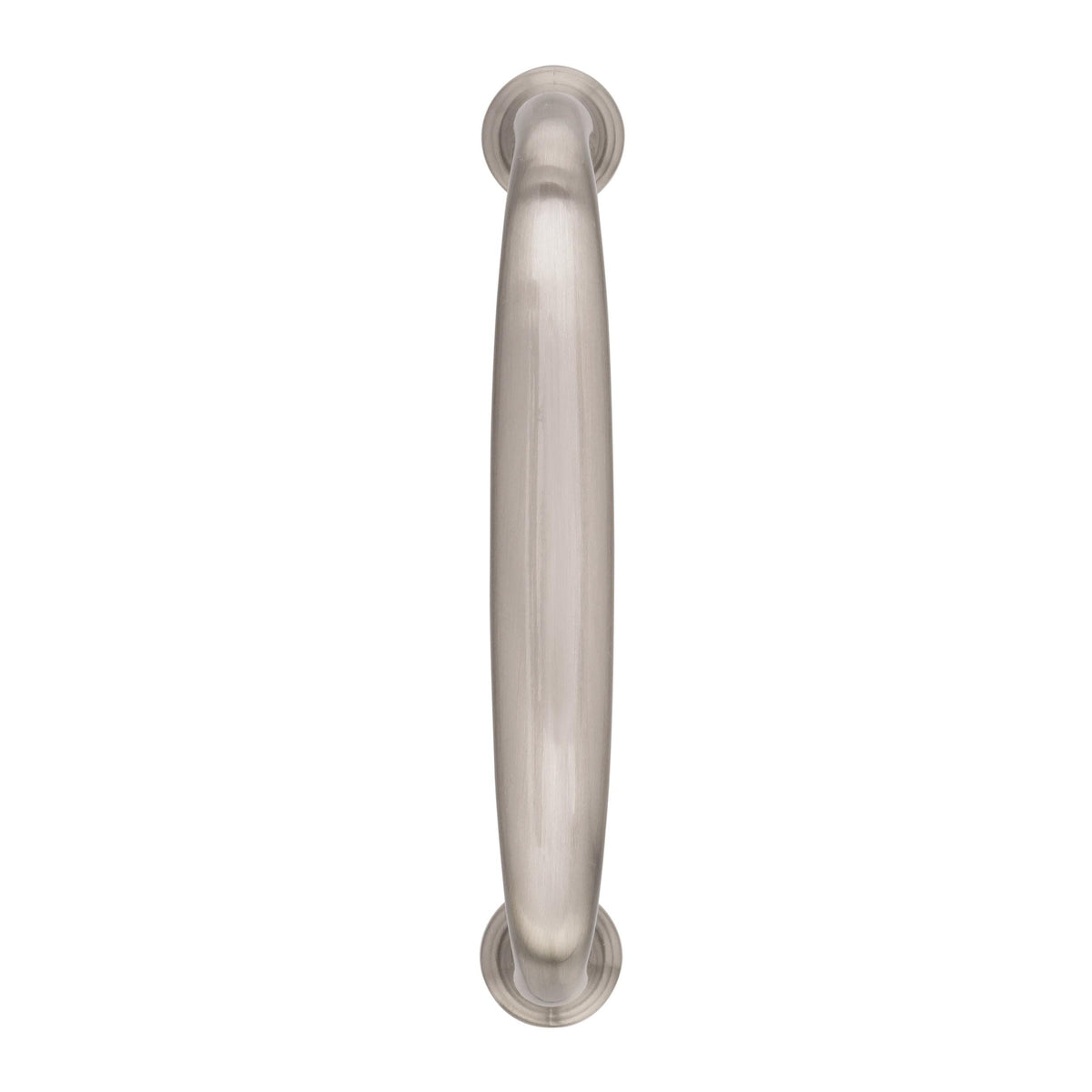 Amerock Cabinet Pull Satin Nickel 3-3/4 inch (96 mm) Center to Center Kane 1 Pack Drawer Pull Drawer Handle Cabinet Hardware