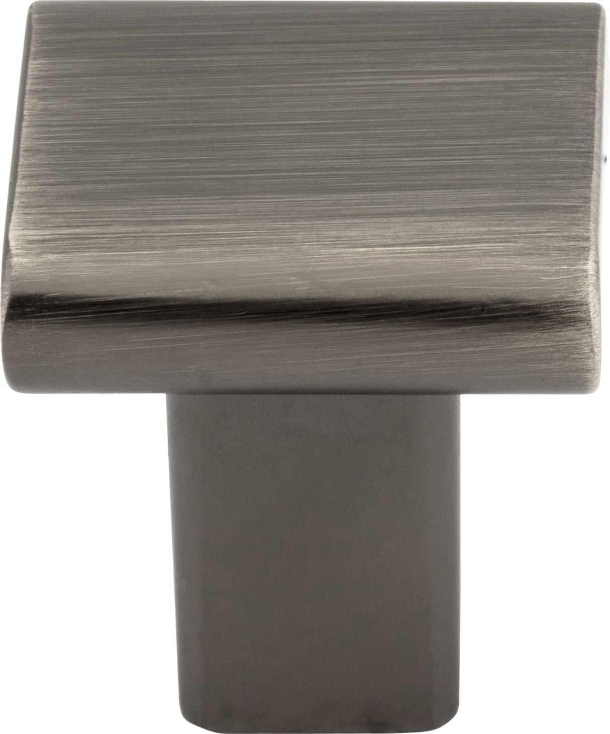 Elements 183SN 1" Overall Length Satin Nickel Square Park Cabinet Knob