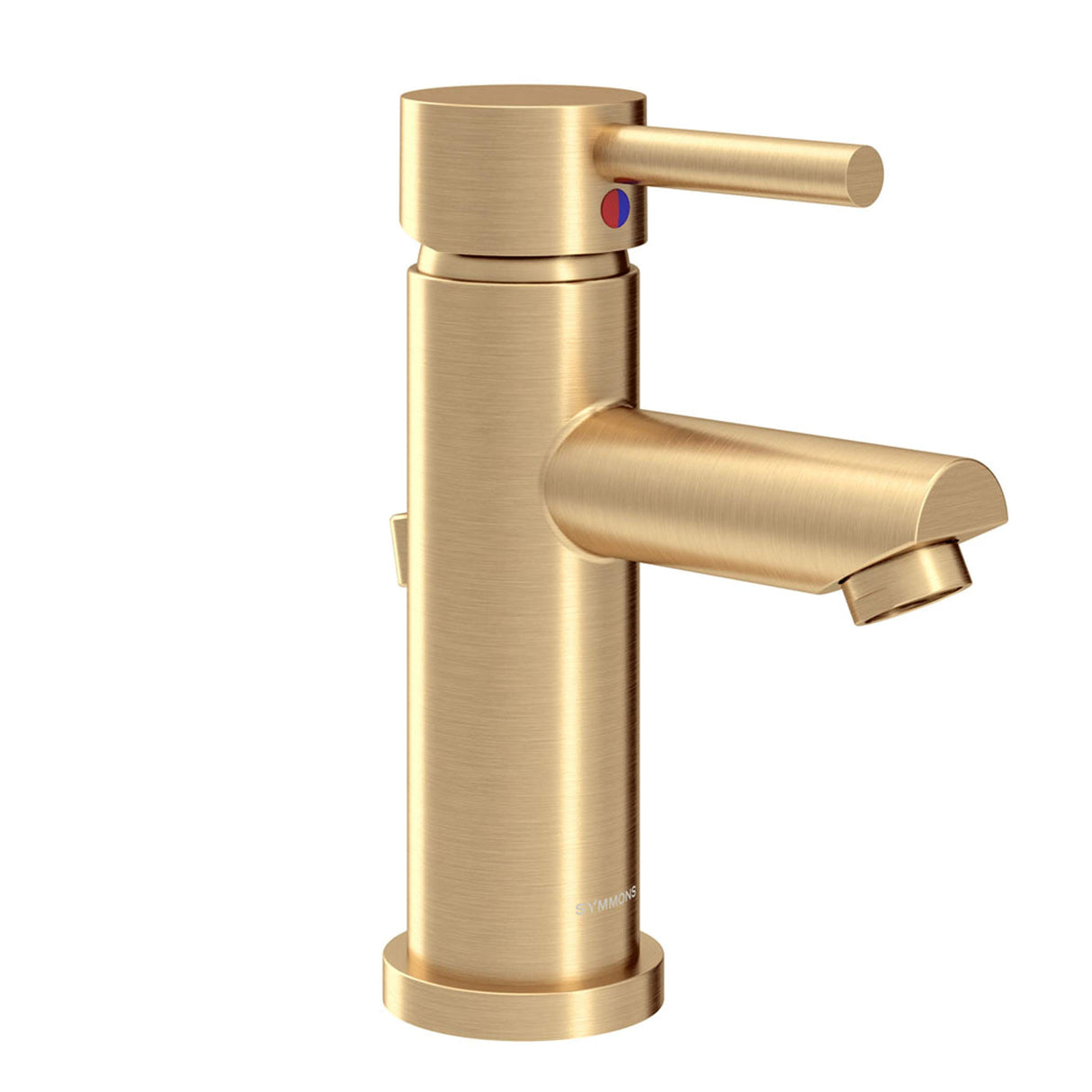 Symmons SLS-3512-BBZ-1.5 Dia Single Hole Single-Handle Bathroom Faucet with Drain Assembly in Brushed Bronze (1.5 GPM)