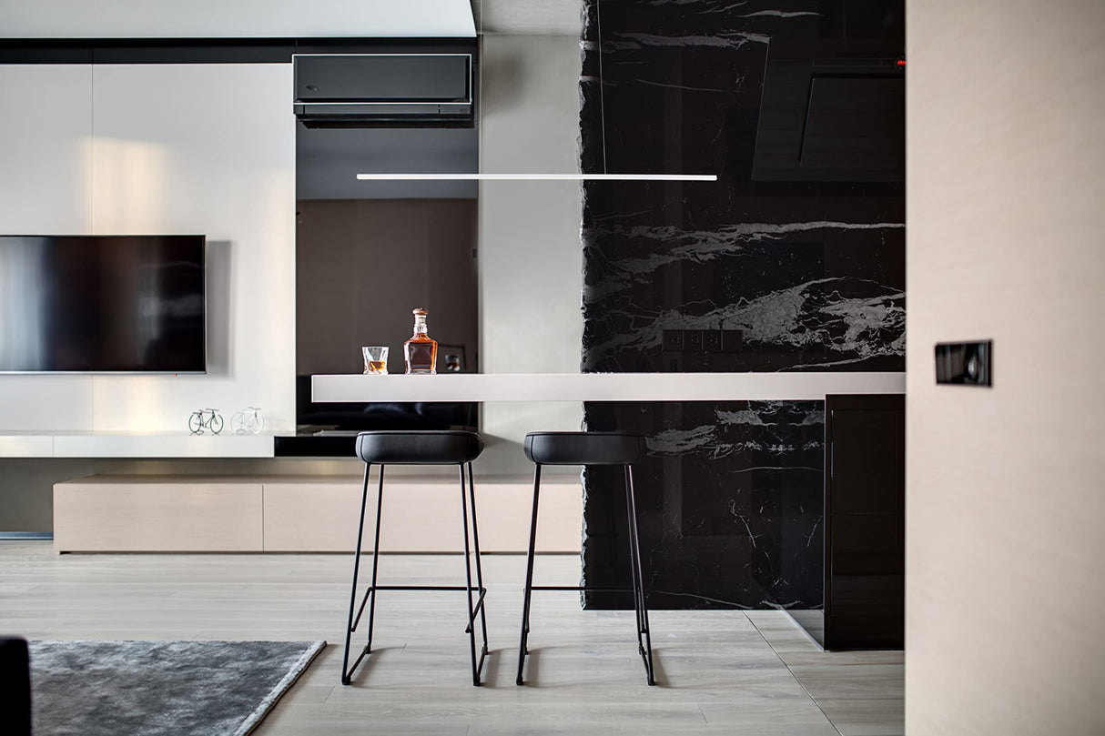 Kuzco LP18248-BK VEGA MINOR 48" LP Black 120V TRIAC/ELV LED 3000K 90CRI 35W