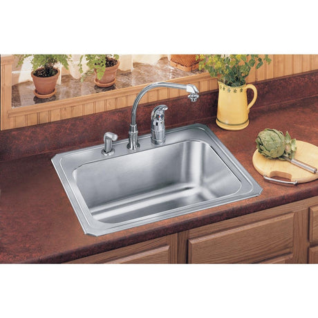 Elkay DCR2522103 Single Bowl Drop-in Stainless Steel Laundry Sink