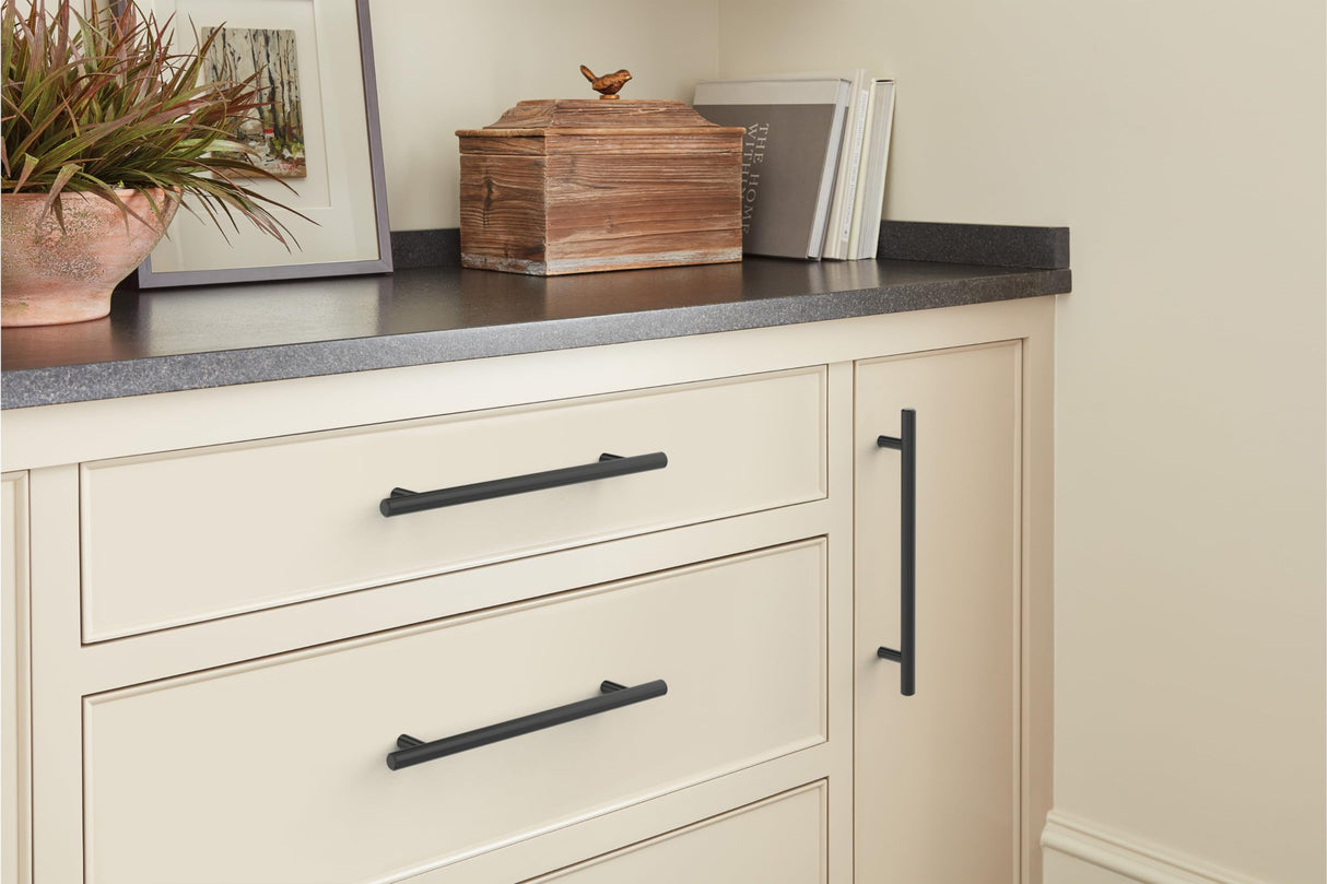 Amerock BP1178BBR Black Bronze Cabinet Pull 7 inch (178mm) Center-to-Center Cabinet Hardware Bar Pulls Furniture Hardware Drawer Pull