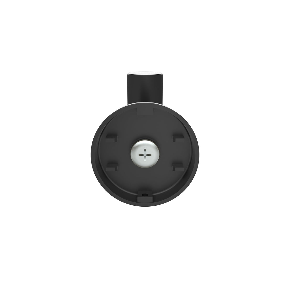 Amerock BH26542MB Matte Black Single Robe Hook 2-1/4 in. (57 mm) Length Towel Holder Arrondi Towel Hook for Bathroom Bathroom Hardware Bath Accessories
