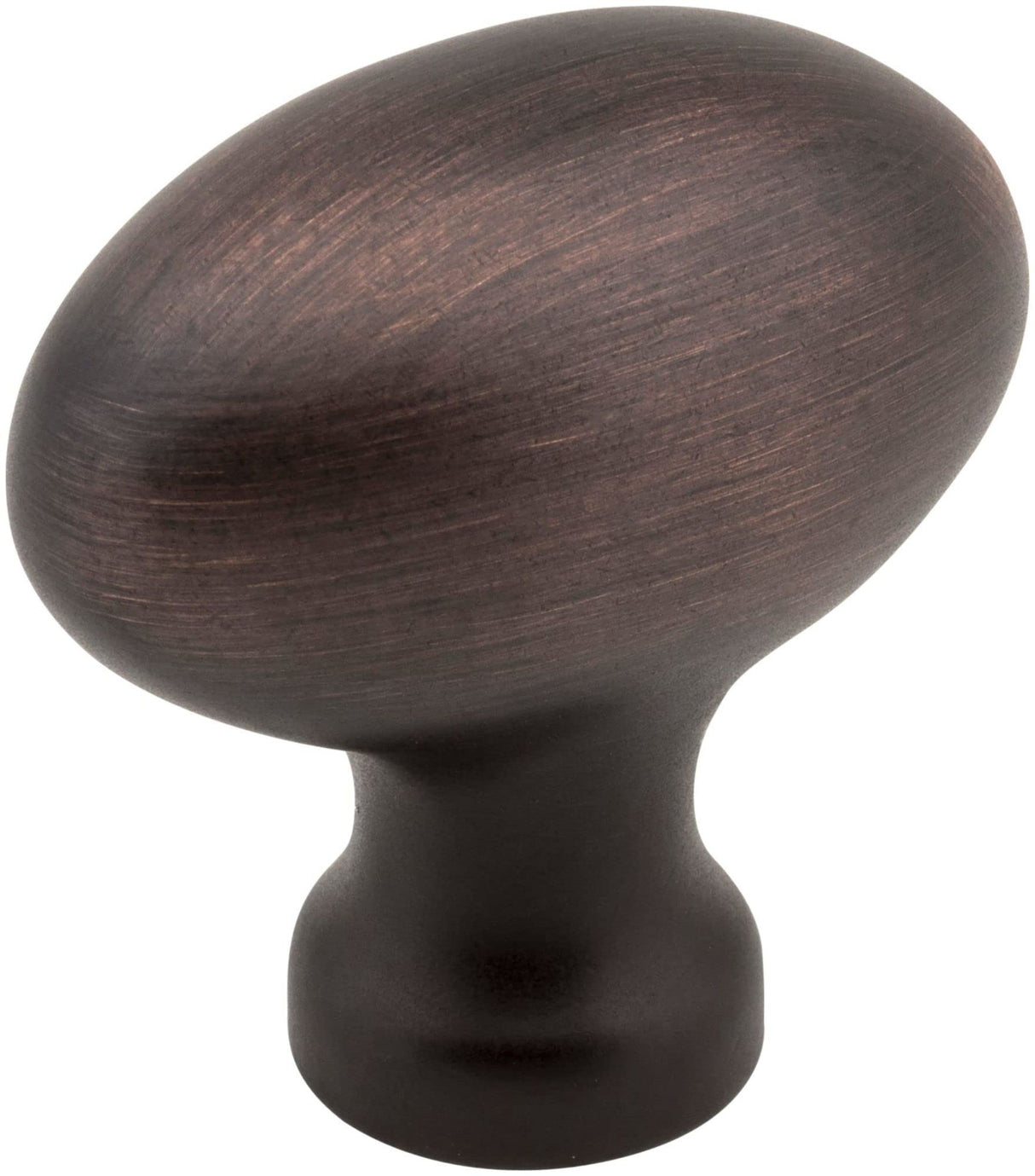 Jeffrey Alexander 3991DBAC 1-9/16" Overall Length Brushed Oil Rubbed Bronze Football Lyon Cabinet Knob
