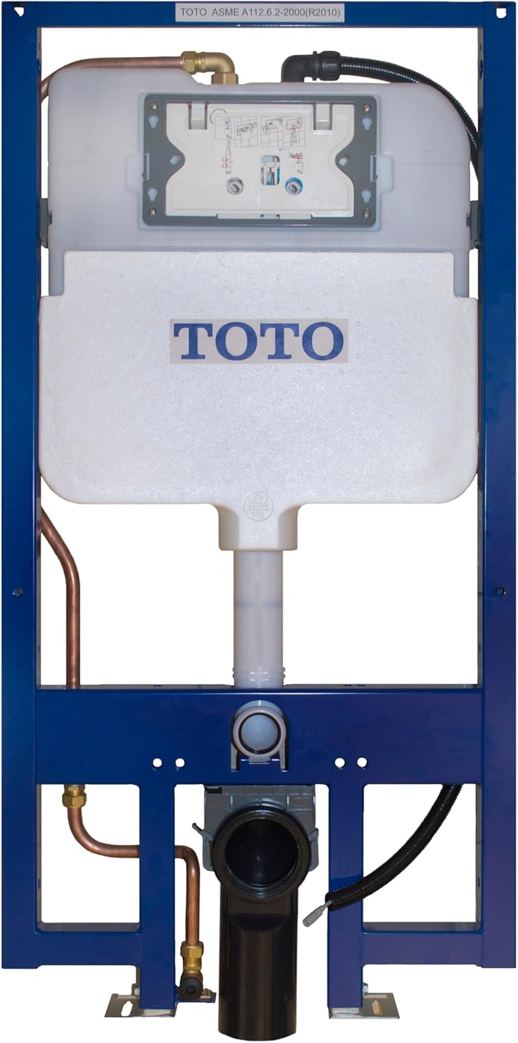TOTO IN WALL TANK SYSTEM WITH COPPER PIPE & AUTO FLUSH