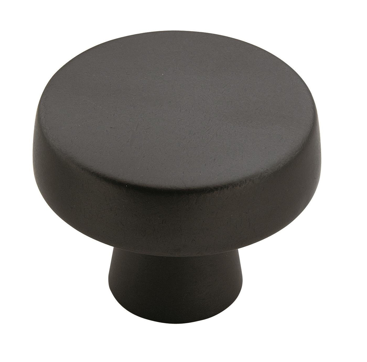 Amerock Cabinet Knob Black Bronze 1-5/8 inch (41 mm) Diameter Blackrock 1 Pack Drawer Knob Cabinet Hardware