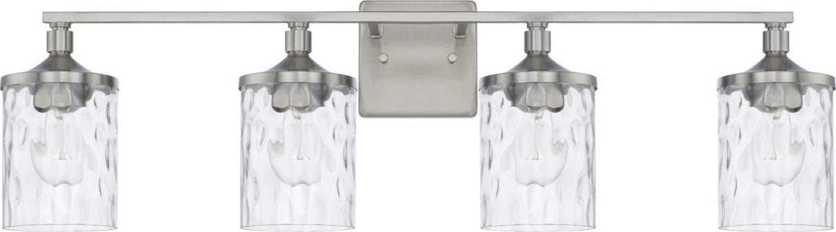 Capital Lighting 128841BN-451 Colton 4 Light Vanity Brushed Nickel
