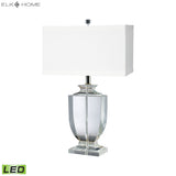 Elk 722-LED Crystal 27'' High 1-Light Table Lamp - Clear - Includes LED Bulb