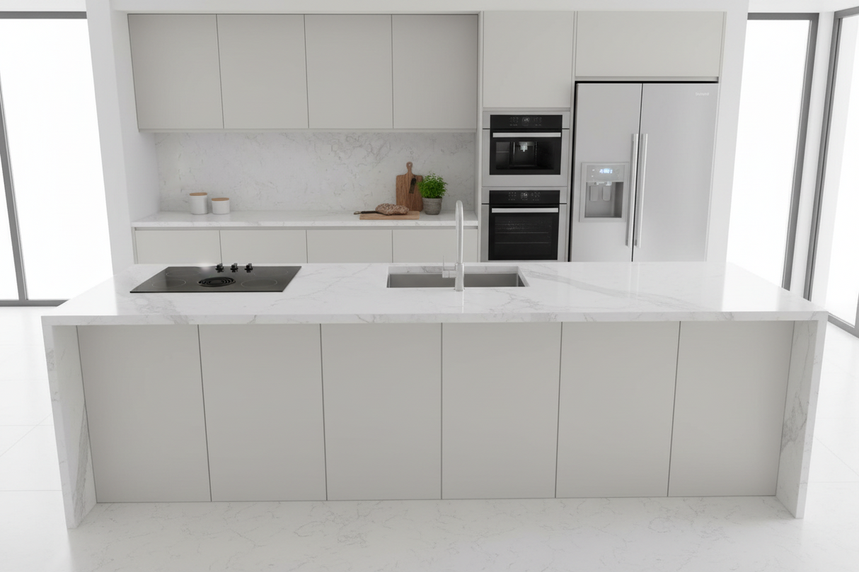 Cloudland Ridge Quartz Countertop – Summit Stone™