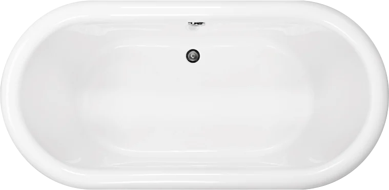 MTI Melinda 1 Soaker Tub with Pedestal Base & Access Panel - (DoloMatte) - 71-1/4" L x 34-3/4" W x 23-1/2" H