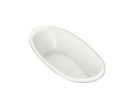MAAX 106167-103-001 Saturna 6036 Acrylic Drop-in End Drain Aeroeffect Bathtub in White