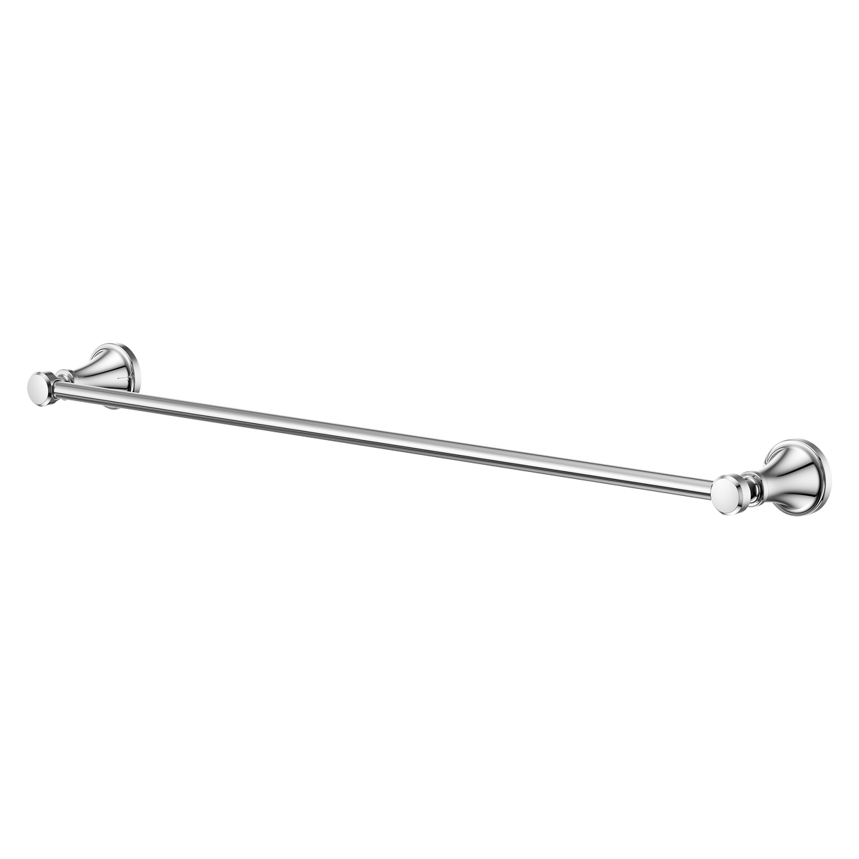 Universal Traditional 24" Towel Bar in Polished Chrome