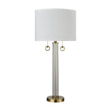 Elk 77143 Cannery Row 34'' High 2-Light Table Lamp - Antique Brass