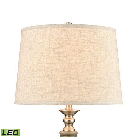 Elk 77191-LED Strangford 32'' High 1-Light Table Lamp - Gray - Includes LED Bulb