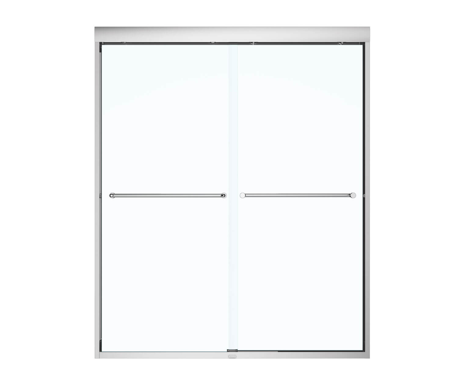 MAAX 134665-900-084-000 Kameleon SC 55-59 x 71 in. 6 mm Bypass Shower Door for Alcove Installation with Clear glass in Chrome