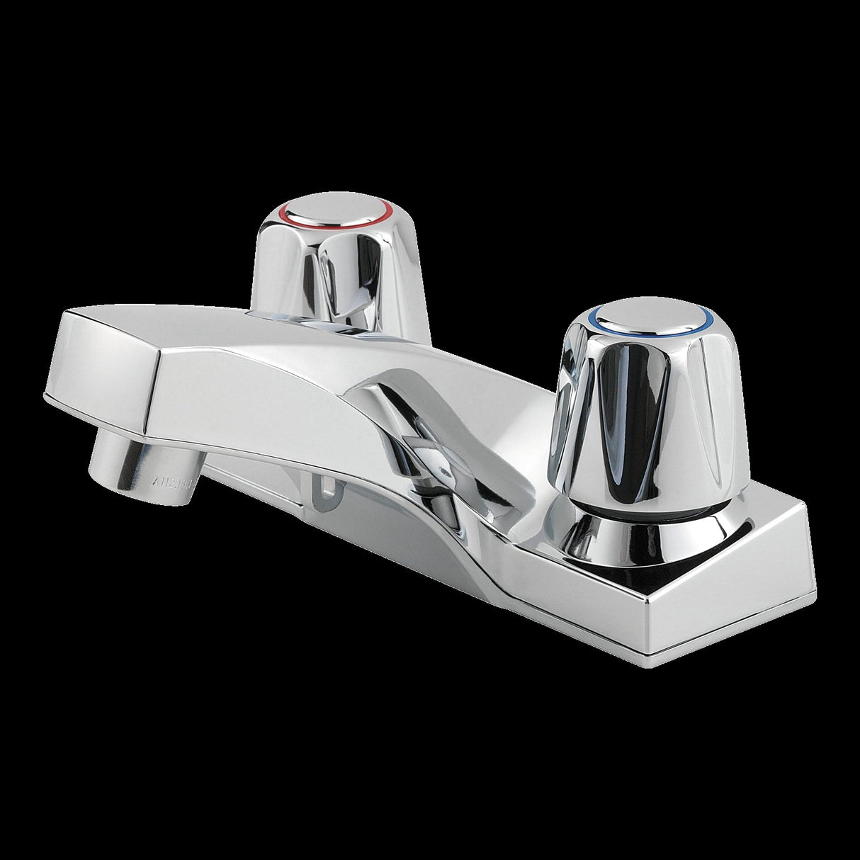 Pfirst Series 2-Handle 4" Centerset Bathroom Faucet in Polished Chrome