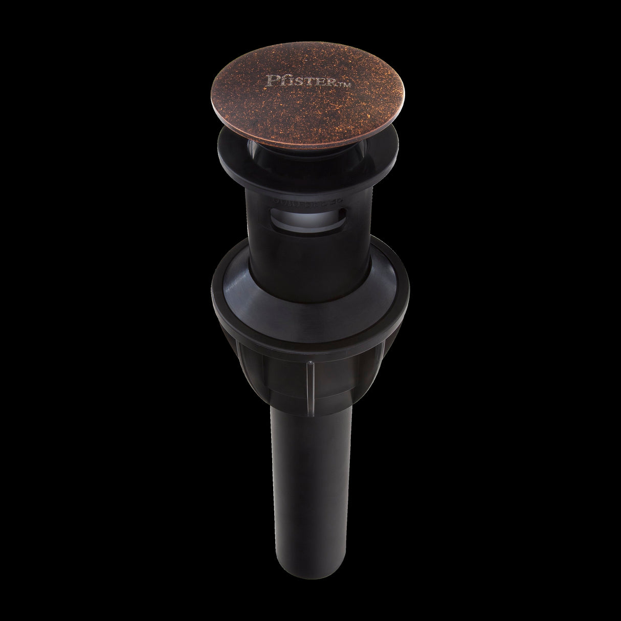 Pfister Rustic Bronze Push & Seal Drain Assembly 972-053U