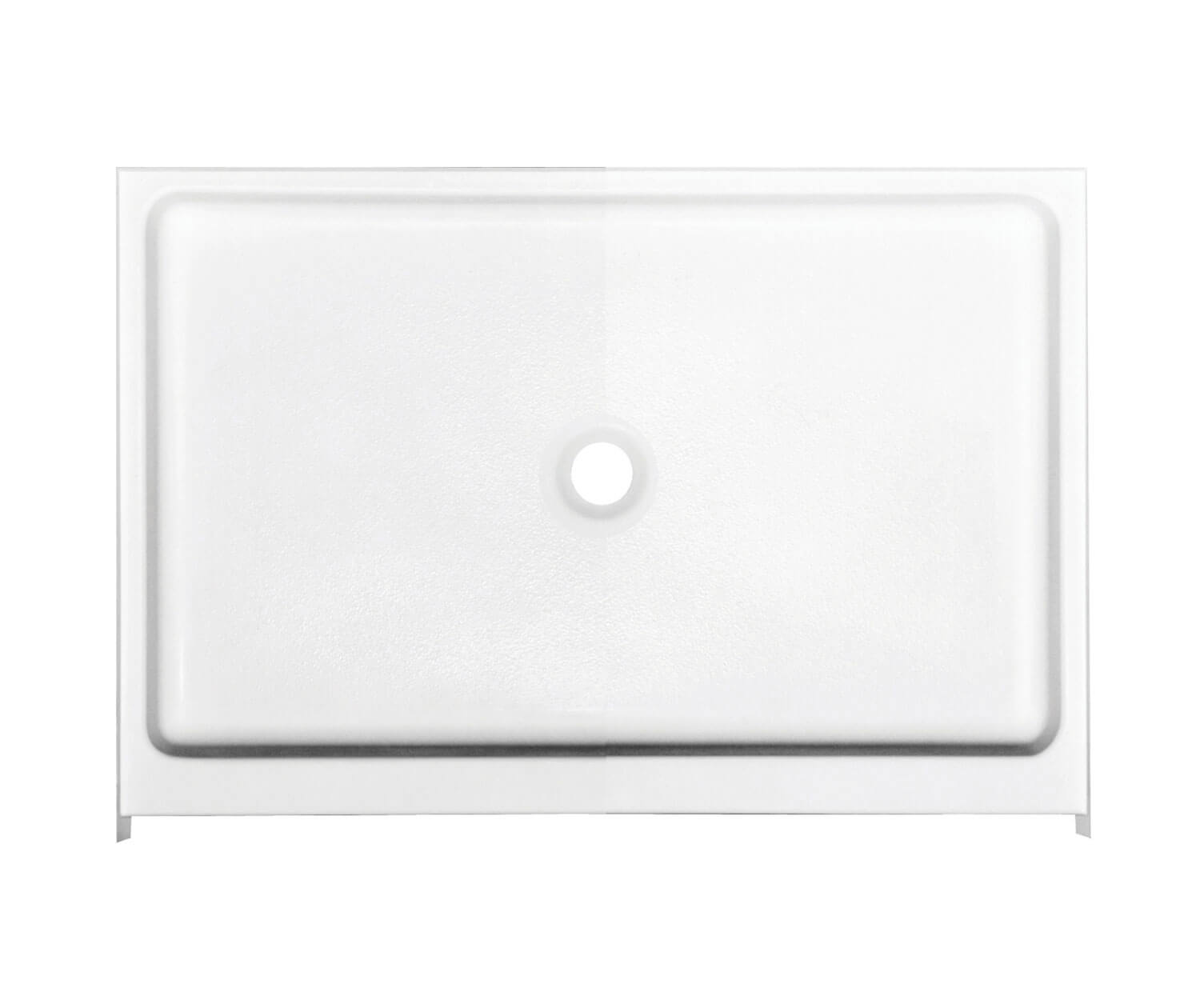MAAX 105625-000-002-000 Finesse Base 42 x 32 AcrylX Alcove Shower Base with Center Drain in White