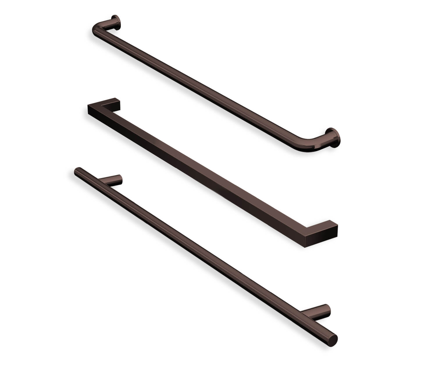 MAAX 134563-900-172-000 Kameleon 43-47 x 71 in. 6 mm Bypass Shower Door for Alcove Installation with Clear glass in Dark Bronze