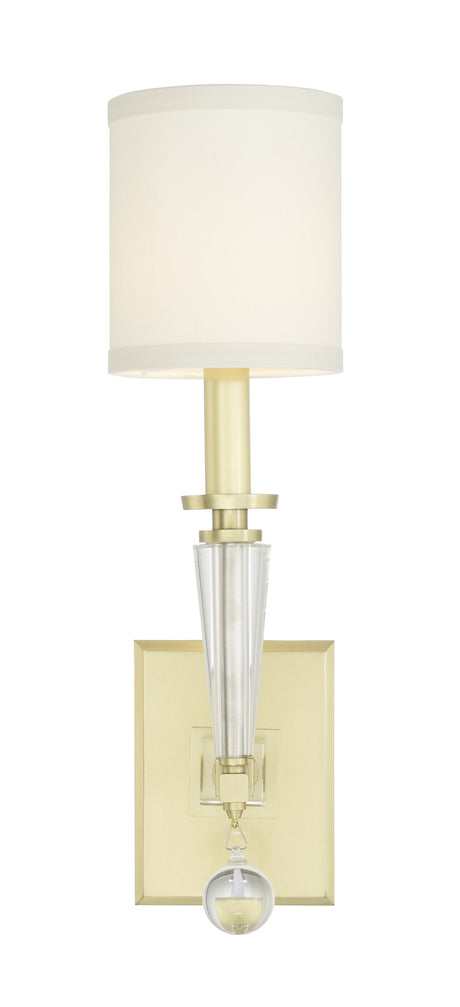 Paxton 1 Light Aged Brass Sconce 8101-AG