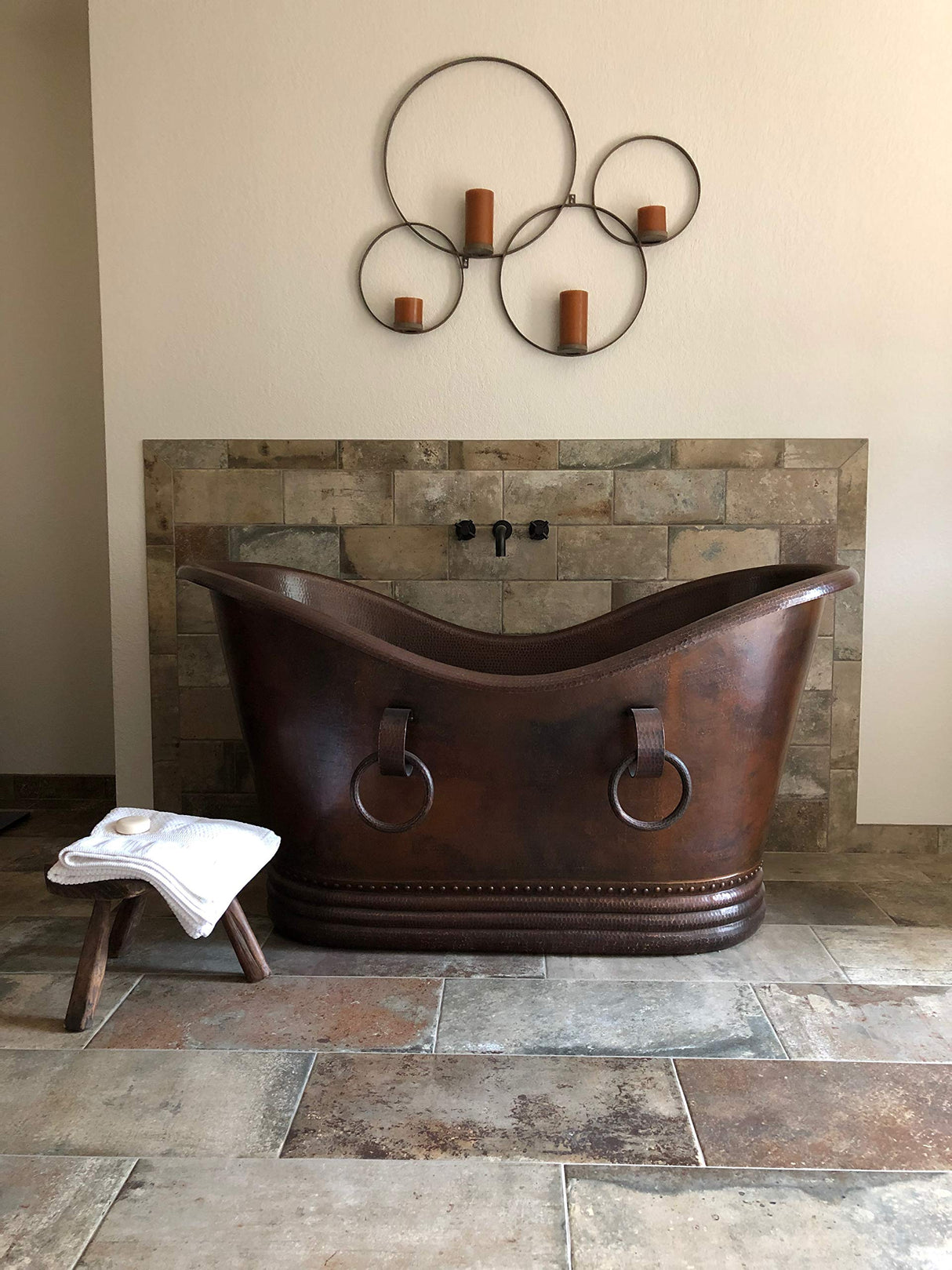 Double 60" x 32" Slipper Bathtub
