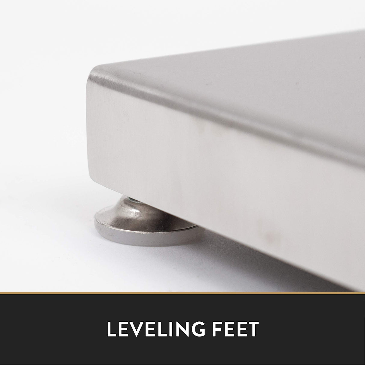 John Boos SDS-SB-3 Commercial Adjustable Stainless Steel Hand Sanitizer Jug Dispenser Holder/Stand, Maximum Height 52"