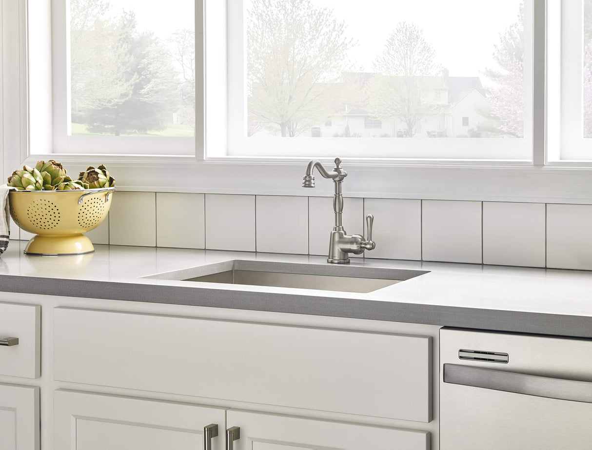 Gerber D150557SS Stainless Steel Opulence Single Handle Bar Faucet