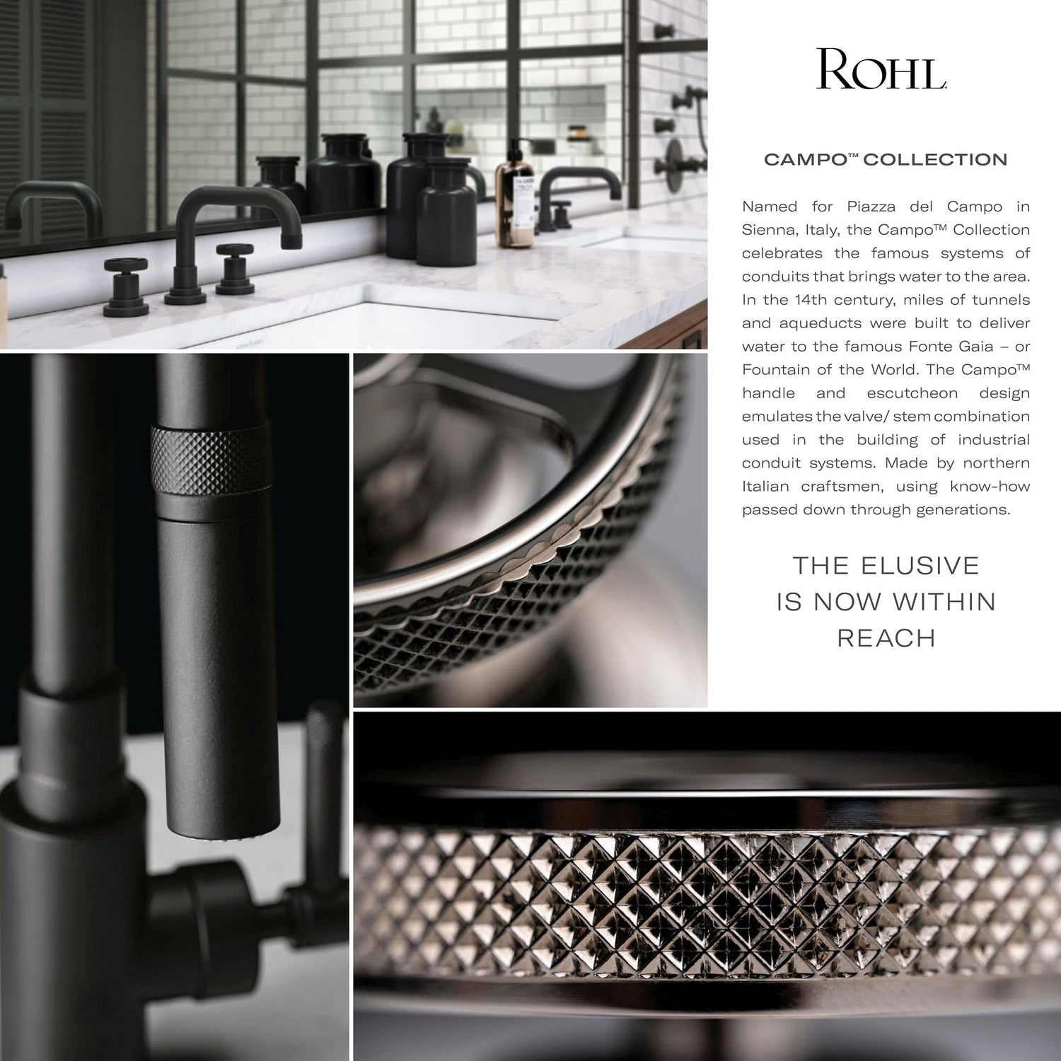 ROHL A4912ILPNTO Campo™ Trim For Volume Control And Diverter