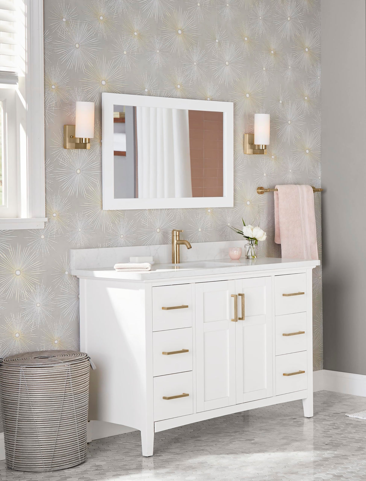 Gerber D446412BB Brushed Bronze Parma 18" Towel Bar