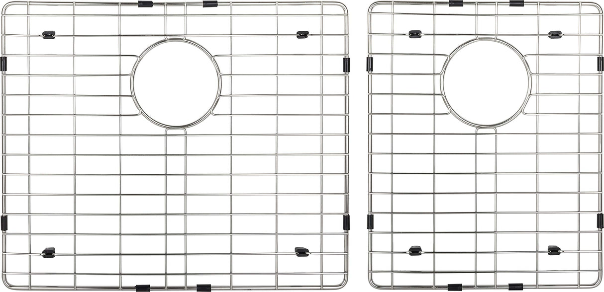 Hardware Resources HA225-GRID Stainless Steel Bottom Grid for Farmhouse/Apron Front Double Bowl Sink (HA225)