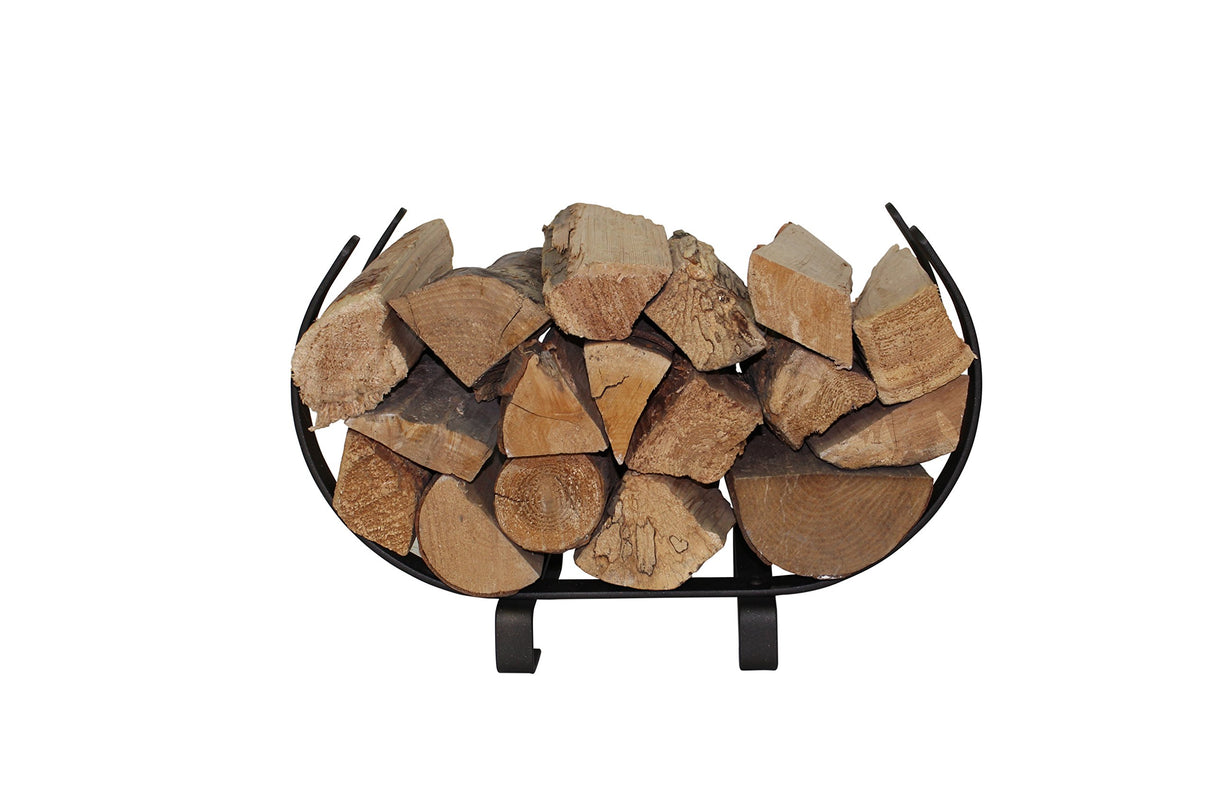 Enclume LR32 OB Indoor/Outdoor Small U-Shaped Fireplace Log Rack OB