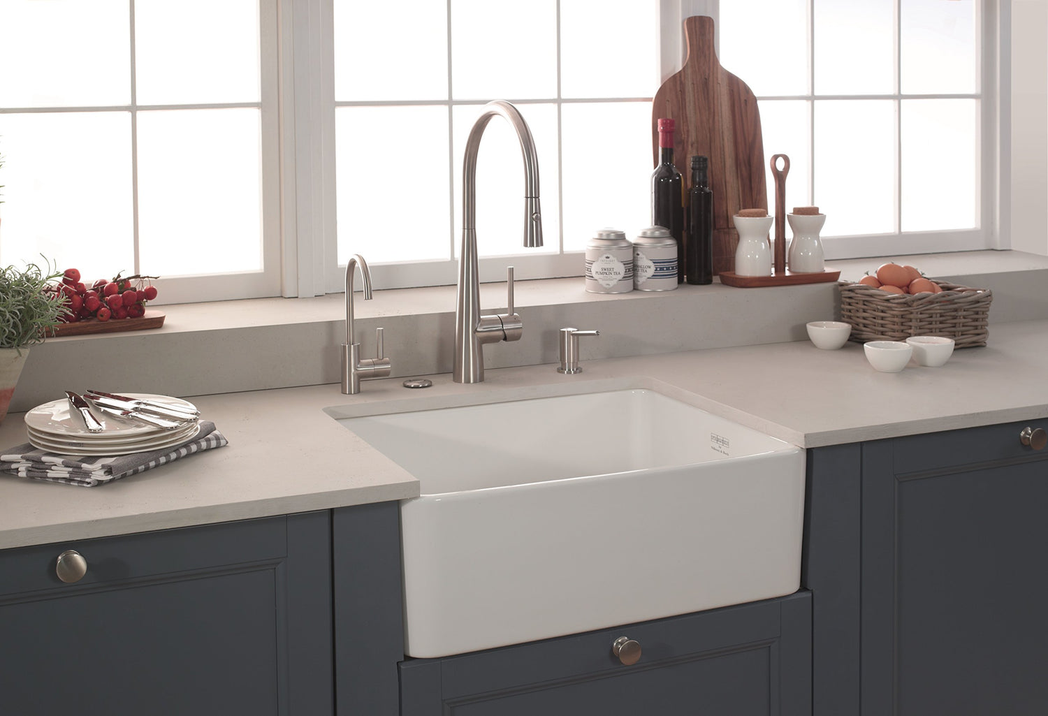 Franke MHK110-28WH Sink, 27", White