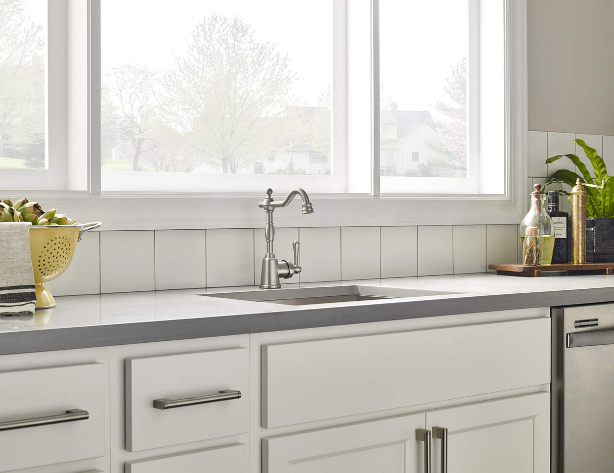 Gerber D150557SS Stainless Steel Opulence Single Handle Bar Faucet