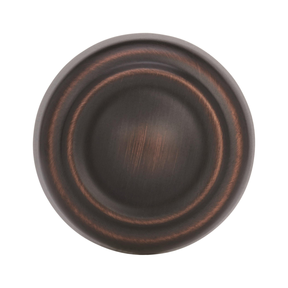 Amerock Cabinet Knob Oil Rubbed Bronze 1-5/8 inch (41 mm) Diameter Kane 1 Pack Drawer Knob Cabinet Hardware