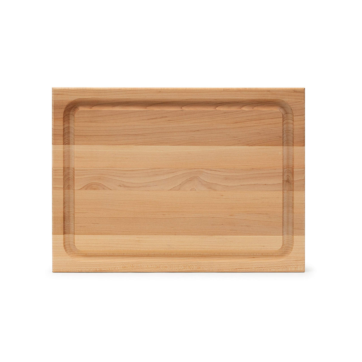 John Boos RA02-GRV Maple Wood Edge Grain Reversible Cutting Board, 20 x 15 2.25 Inches 20X15X2.25 MPL-EDGE GR-GRIPS-GROOVE