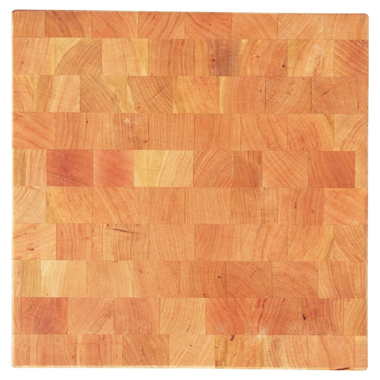 John Boos CHY-CCB143-S Small Cherry Wood Cutting Board for Kitchen 14 x Inches, 3 Inches Thick Reversible Charcuterie End Grain Block with Oil Finish 14X14X3 CHY-END GR-NON REV-NO GRV-