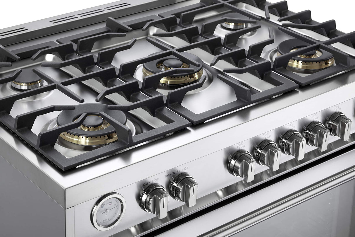 Verona VPFSGG365SS Prestige 36" Gas Single Oven Range - Stainless Steel