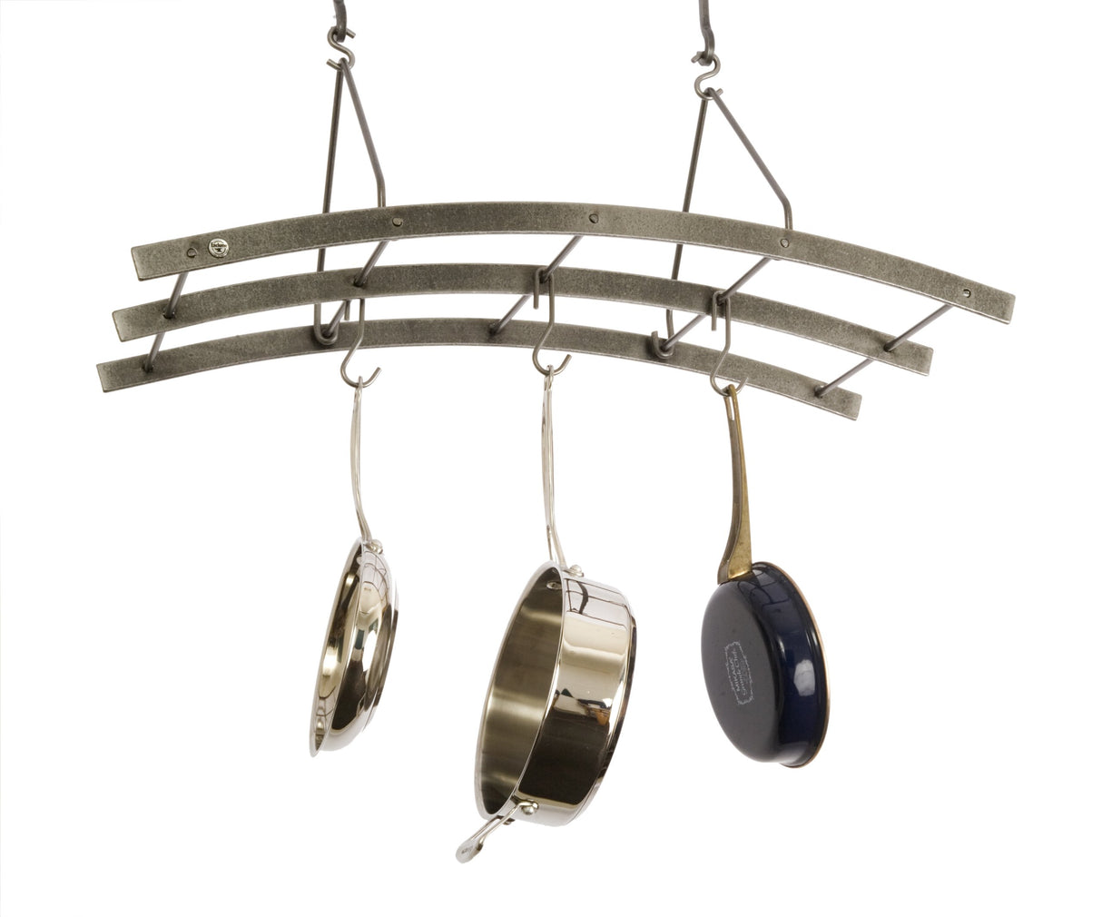 Enclume PR37 HS Reversible Arch Ceiling Pot Rack w/ 12 Hooks HS