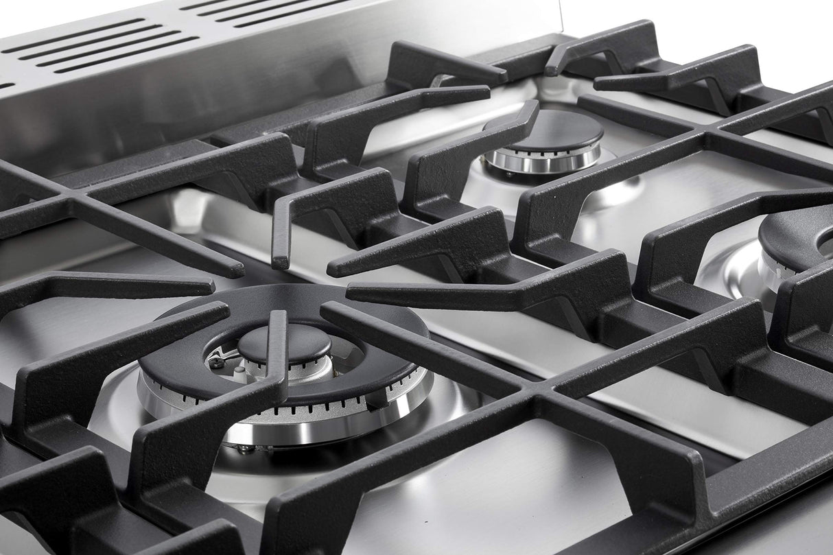 Verona VPFSGG365DW Prestige 36" Gas Double Oven Range - White