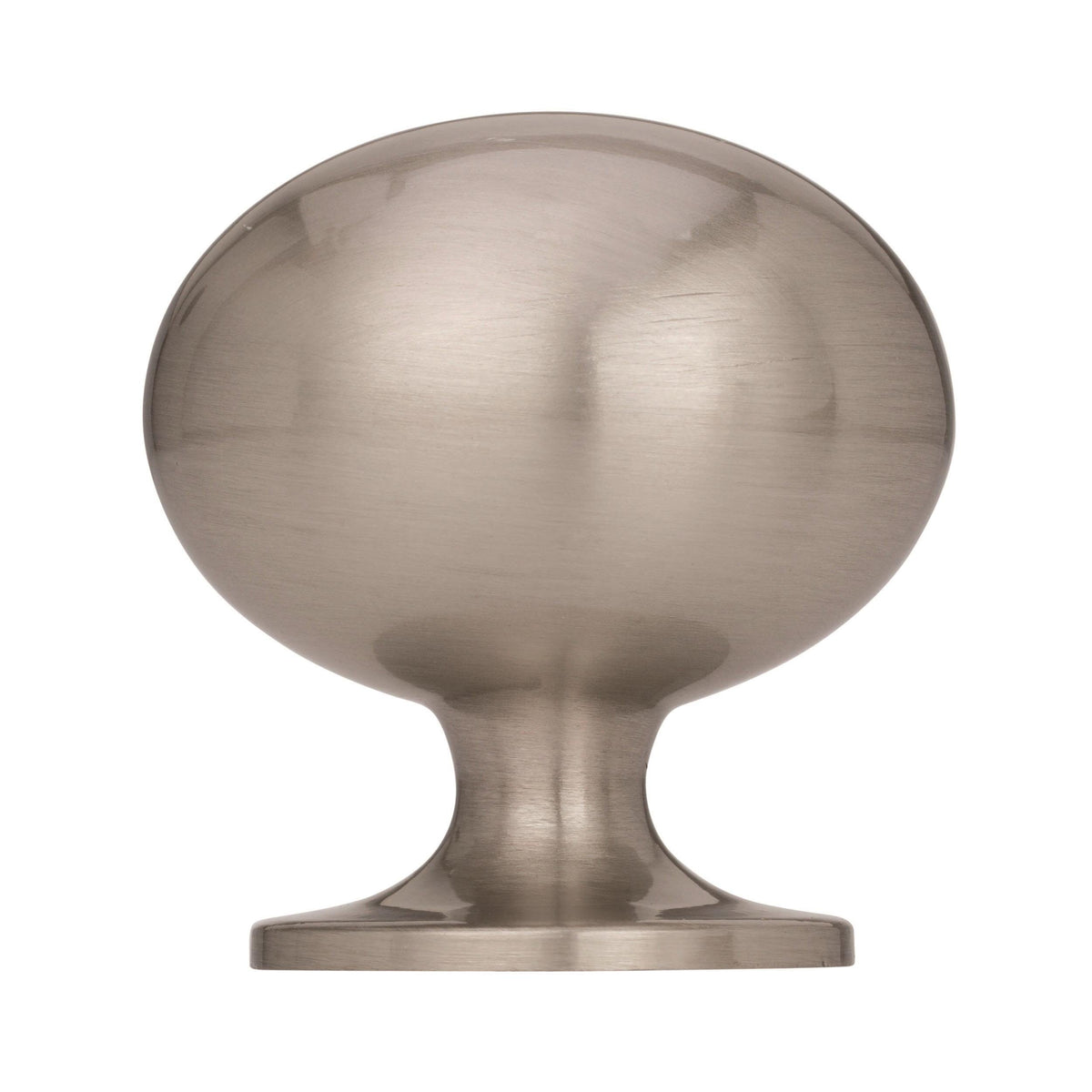 Amerock Cabinet Knob Satin Nickel 1-3/8 inch (35 mm) Length Everyday Heritage 1 Pack Drawer Knob Cabinet Hardware