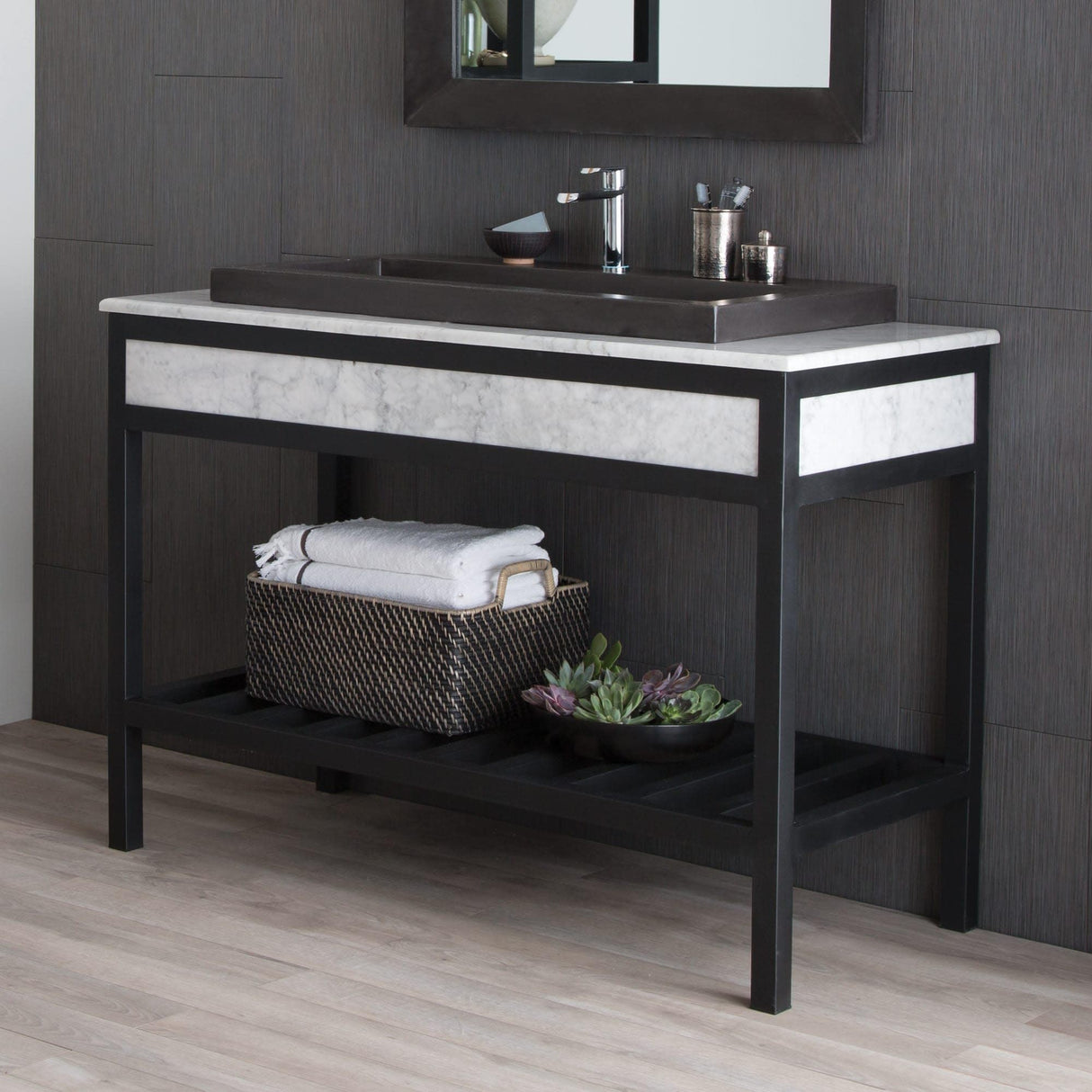 Trough 3619 in Charcoal