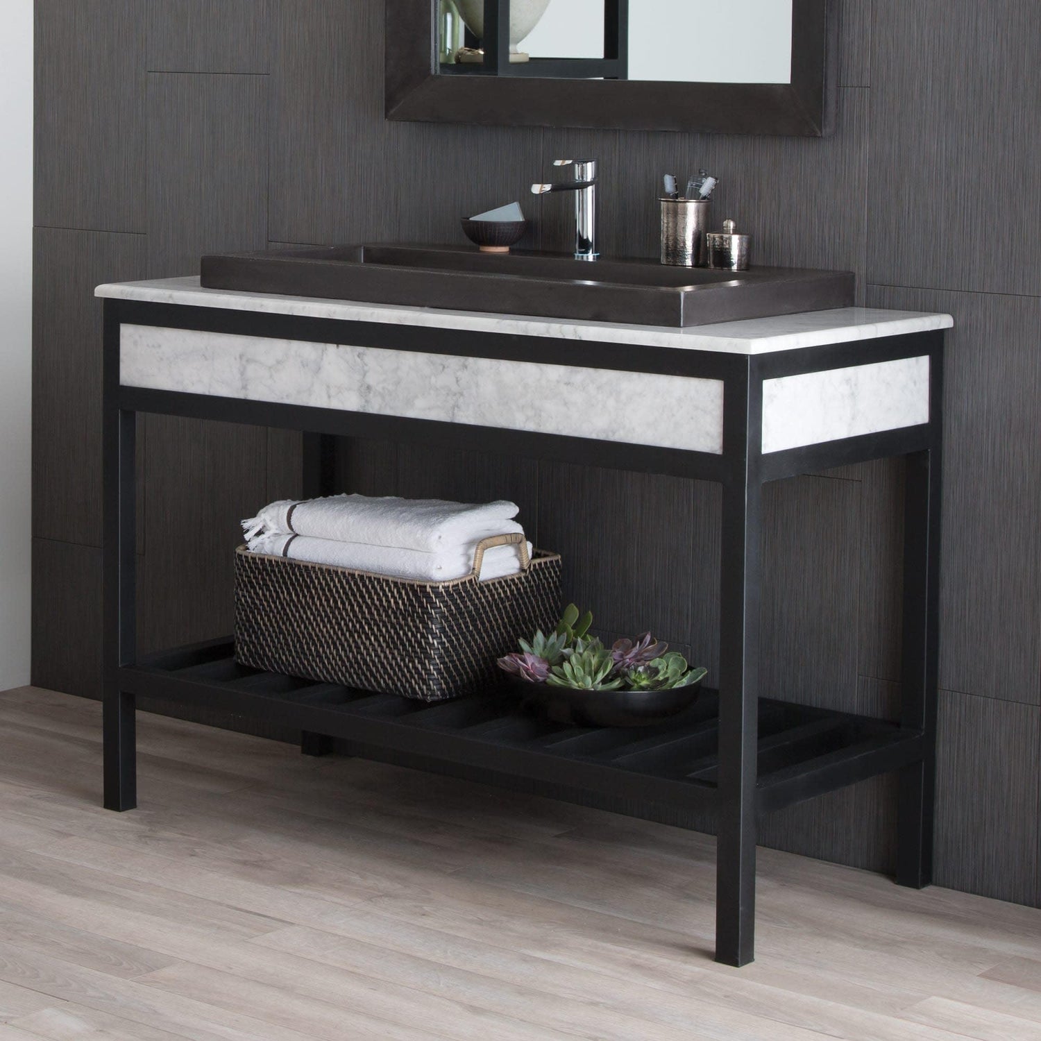 Trough 3619 in Charcoal