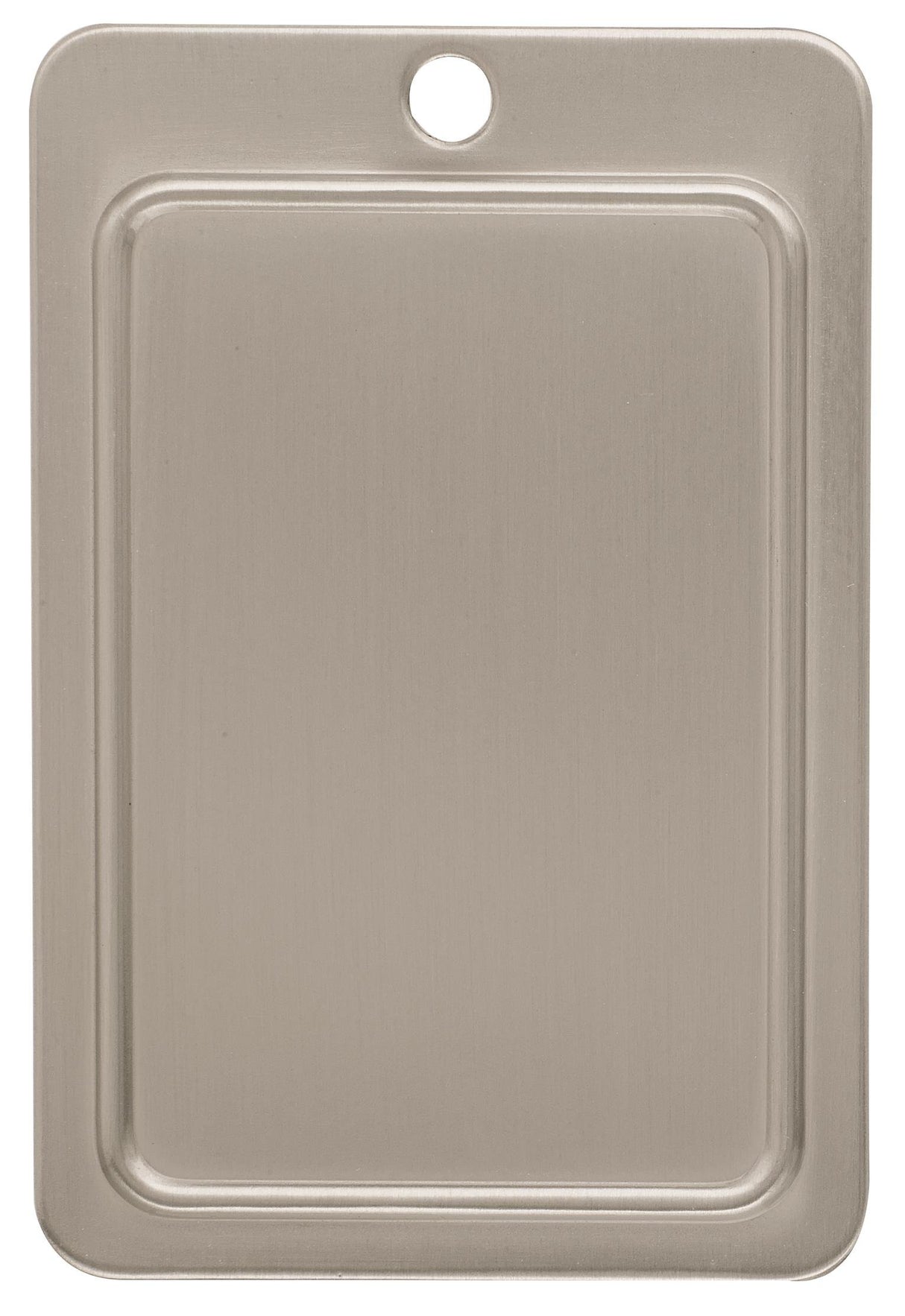 Amerock Cabinet Pull Satin Nickel 3-3/4 inch (96 mm) Center to Center Essential'Z 1 Pack Drawer Pull Drawer Handle Cabinet Hardware