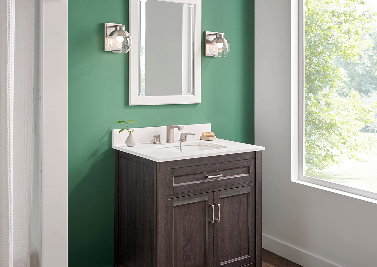 Gerber D304170BN Tribune Two Handle Widespread Bathroom Faucet - Brushed Nickel