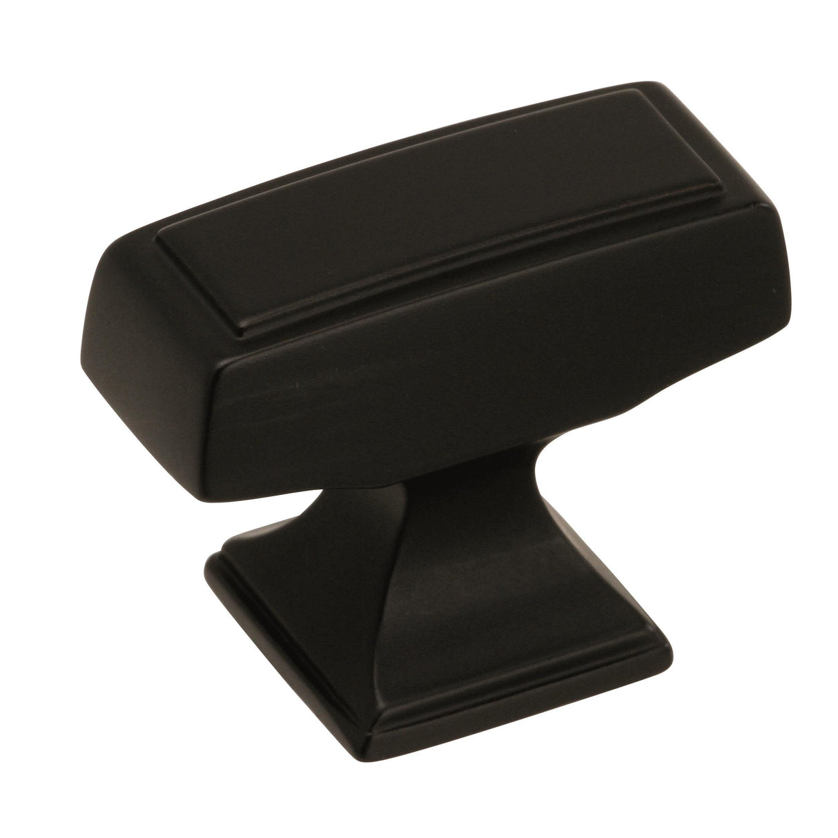 Amerock Cabinet Knob Black Bronze 1-1/2 inch (38 mm) Length Mulholland 1 Pack Drawer Knob Cabinet Hardware